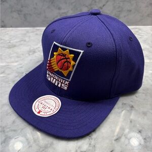 Phoenix Suns Mitchell & Ness Purple Hardwood Classics Snapback Hat NBA New
